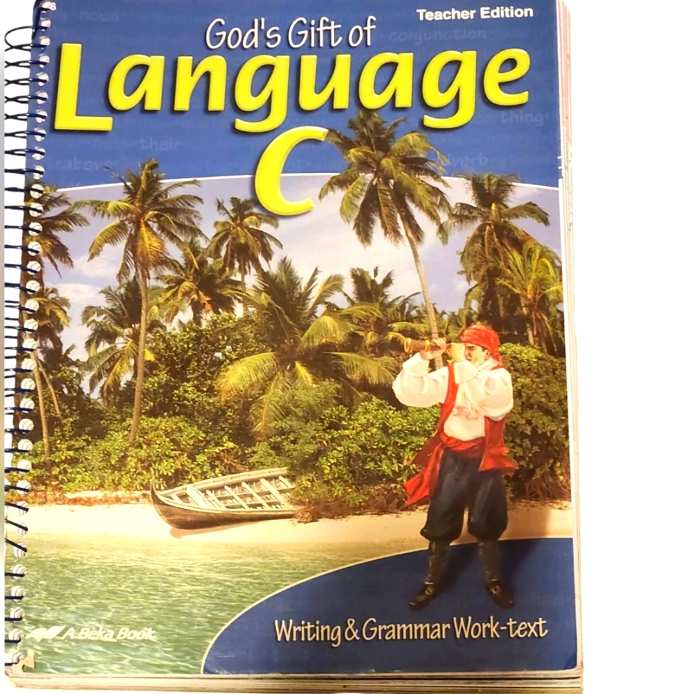 Abecka God's Gift of Language C Teacher's Workbook & Guide